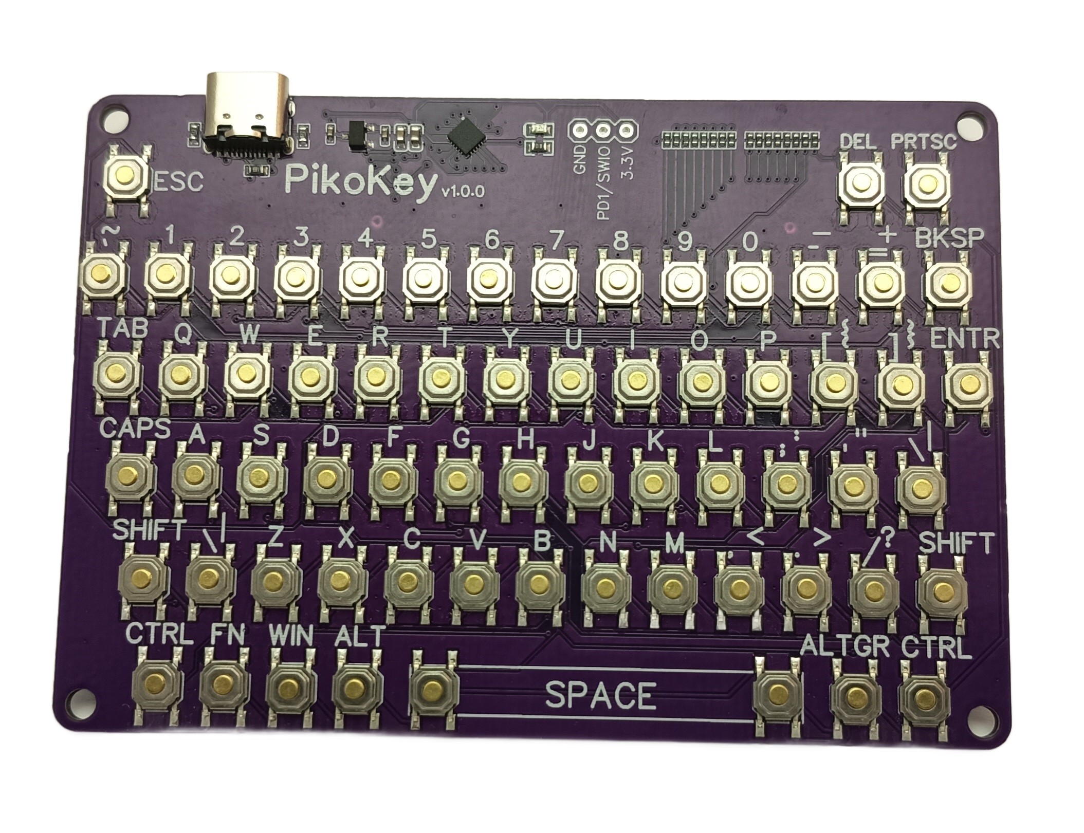 PikoKey - Mini HID USB Keyboard